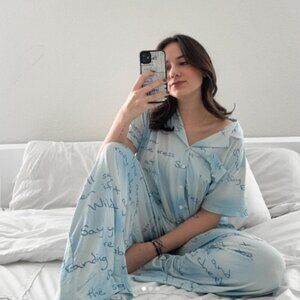 Taylor Swift 1989 Taylor's Version Wildest Dreams Blue Cloud PJ Set